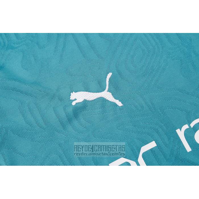 Chandal del Olympique Marsella Manga Corta 2024-2025 Azul - Pantalon Corto